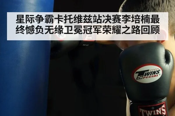 星际争霸卡托维兹站决赛李培楠最终憾负无缘卫冕冠军荣耀之路回顾
